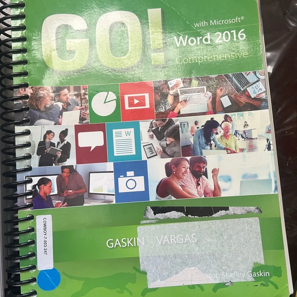 GO! with Microsoft Word 2016 Comprehensive Textbook